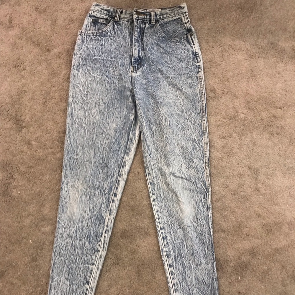 High Waisted Denim Jeans